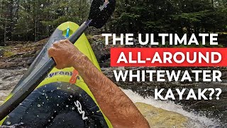 Best AllAround Whitewater Kayak  Review of Pyranha Ripper 2 [upl. by Aneer]