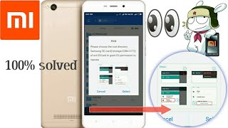 How to fix mi 4A memory card move deleterename files [upl. by Costin]