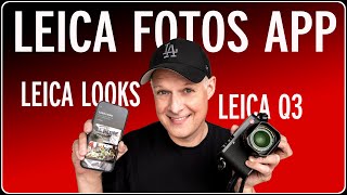 Leica FOTOS App 2024 Features Leica Looks and Leica Q3 Camera Setup with USB cable [upl. by Haze891]