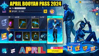 April Booyah Pass Free Fire 2024  Next Booyah Pass Free Fire  Free Fire April Booyah Pass 2024 [upl. by Bakerman]