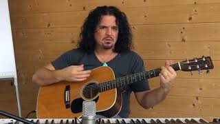 Sally Vasco Rossi Acoustic Cover UNPLUGGED  Moreno Delsignore [upl. by Bortman70]