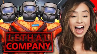 Pokimane plays Lethal Company ft Sykkuno amp xChocobars [upl. by Bridge]