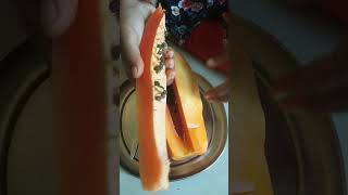 Organic Fruits  Papaya  Best Healthyfood Itsgives u Platelets Hemasubramanyamvlogs1trending [upl. by Giovanni]