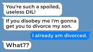 The instance my husbands oppressive mother intimidated me with divorce threats [upl. by Areis]