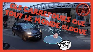 Une conductrice COUPE LA ROUTE à 3 personnes 3 🏍🚴🏿🚗 [upl. by Nyladnar]