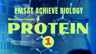 EmSAT Achieve Biology  Molecules of Biology  Macromolecule 1 Protein [upl. by Burnside]