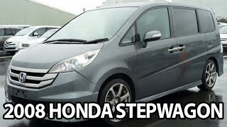 2008 HONDA STEPWAGON SPADA 24SZ for sale [upl. by Paige412]