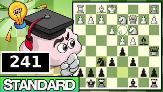 Standard Chess 241 kochemer vs IM Bartholomew Cambridge Springs Defense [upl. by Nnylkoorb]