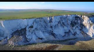 Beachy Head in 4k by drone [upl. by Ynatirb]