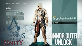 Assassins Creed Unity  Connor Kenway Outfit INGAME amp How To Unlock [upl. by Elatsyrk]