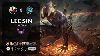 Lee Sin Jungle vs Hecarim  KR Master Patch 1322 [upl. by Adna]