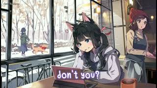 Nightcore  Dating Myself lyrics [upl. by Marsden908]