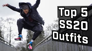 Top 5 Techwear Outfits Im REALLY wearing in SS20 [upl. by Eatnohs]