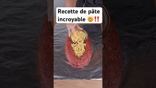 Recette des meilleures pâtes 🍝 cuisine cuisinefacile [upl. by Annairt351]