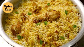 HYDERABADI CHICKEN DUM BIRYANI RECIPE  HYDERABADI RESTAURANT STYLE CHICKEN BIRYANI [upl. by Mahmoud847]