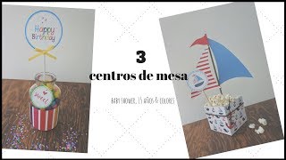 Como hacer centros de mesa [upl. by Meadows]