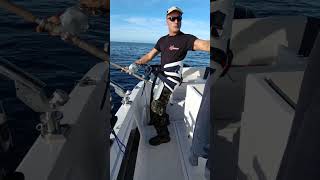 Partenza e COMBATTIMENTO con TONNO rosso 13102024 fishing pesca tuna [upl. by Bernard]