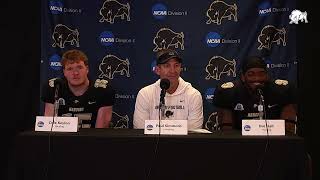 2023 Harding Football Postgame Press Conference after Win over Grand Valley State [upl. by Kragh900]