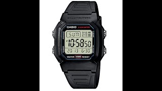 Casio W800H1AVES Watch Review [upl. by Yelsiap273]