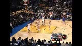 2004 NBA AllStar Game Best Plays HQ [upl. by Durgy]