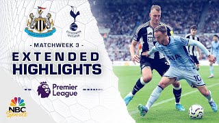 Newcastle United v Tottenham Hotspur  PREMIER LEAGUE HIGHLIGHTS  912024  NBC Sports [upl. by Jenette]