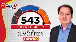 The ExpertOMeter With Sumit Peer  Daily Pulse Check On NewsX  Elections 2024 [upl. by Keviv196]