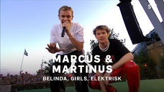 Marcus amp Martinus – Belinda Girls Elektrisk  Allsång på Skansen 2022  SVT [upl. by Ahsert]