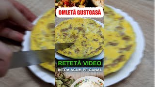 Cea mai delicioasă rețetă de omletă  Toată familia va fi fericită Retete Video [upl. by Adranoel]