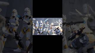 Obi Wans 212th VS Battle Droids starwars starwarstheclonewars shorts [upl. by Cassie]