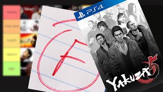 EVERY Yakuza Game RANKED [upl. by Shiekh182]