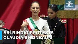 Claudia Sheinbaum rinde protesta como Presidenta de México [upl. by Atikat]