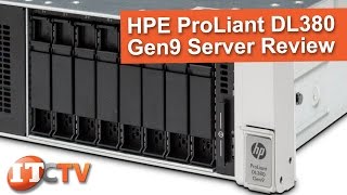 HP Proliant DL380 Gen9 Rack Server Review [upl. by Hterrag]