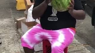 FatBoy SSE Smashes Watermelon ORIGINAL [upl. by Male428]