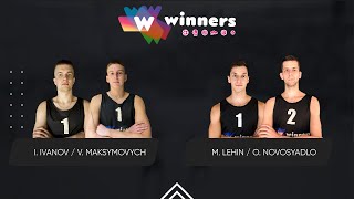 Winners Beach Volleyball Men I Ivanov  V Maksymovych  M Lehin  O Novosyadlo 31012024 [upl. by Enilram]