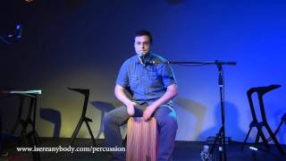 Tutorial Cajon  Jubilez criez de joie  Percussion amp Liturgie [upl. by Lemart]