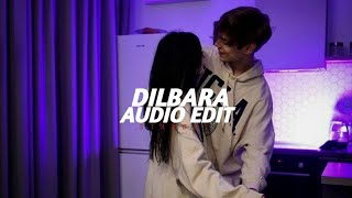 Dilbara  Abhijeet Sowmya Raoh  Audio Edit [upl. by Axe]