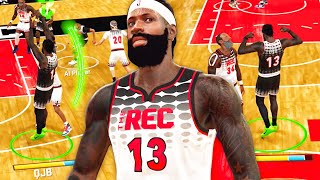 100 SHOOTING In CLUTCH REC GAME NBA 2k22 Next Gen 73 Center Gameplay [upl. by Edwyna]