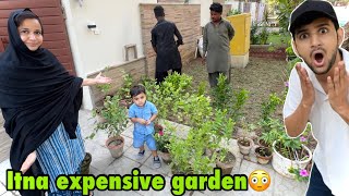 Finally garden bangaya hamara😍  Gardner ne hame loot liya 30000 ka banaya😳 [upl. by Amekahs]