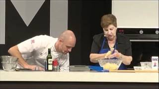 George Calombaris and his mum Maria at the Good Food amp Wine Show  2012 [upl. by Lexa]