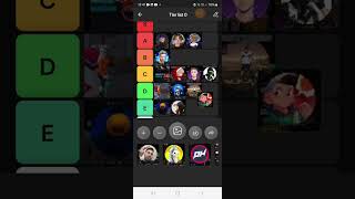 TIER LIST DE CANAIS DE FREE FIRE [upl. by Airal]