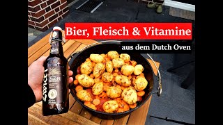 Eintopf Khashlama wie in Armenien Vitaminenreich und mega lecker Dutch Oven Kazan Rezepte [upl. by Kaspar561]