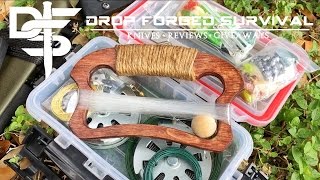 Amazing Invention Compact Survival Fishing Rig [upl. by Adoh]