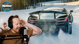 Rimac Nevera Falls Through An Ice Lake  Top Gear Magazine Podcast Issue 360 [upl. by Aelanna]