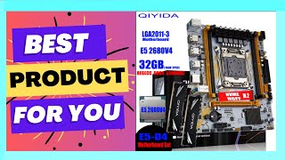 QIYIDA X99 Motherboard LGA 20113 Set Kit Xeon E5 2680 V4 CPU Processor [upl. by Syman]