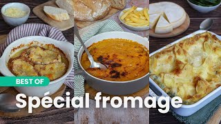 Nos 3 meilleures recettes à base de fromage  750g [upl. by Esylla]