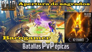 Raid shadow legends apertura de cristales sagrados [upl. by Lazes]