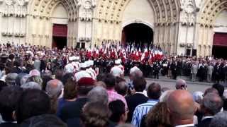 Enterrement Hélie Denoix de Saint Marc Eloge funèbre prononcé par le Général Dary [upl. by Audrey607]