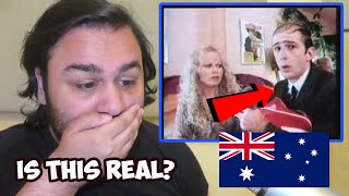 British Reaction To Norman Gunston interviews Sally Struthers Australian Comedy [upl. by Ettenna]