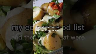 My ED Fear Food List [upl. by Clare]