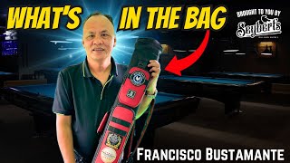 Pool Legend Django Bustamante Shows Us What Pool Cue He Uses [upl. by Grous583]